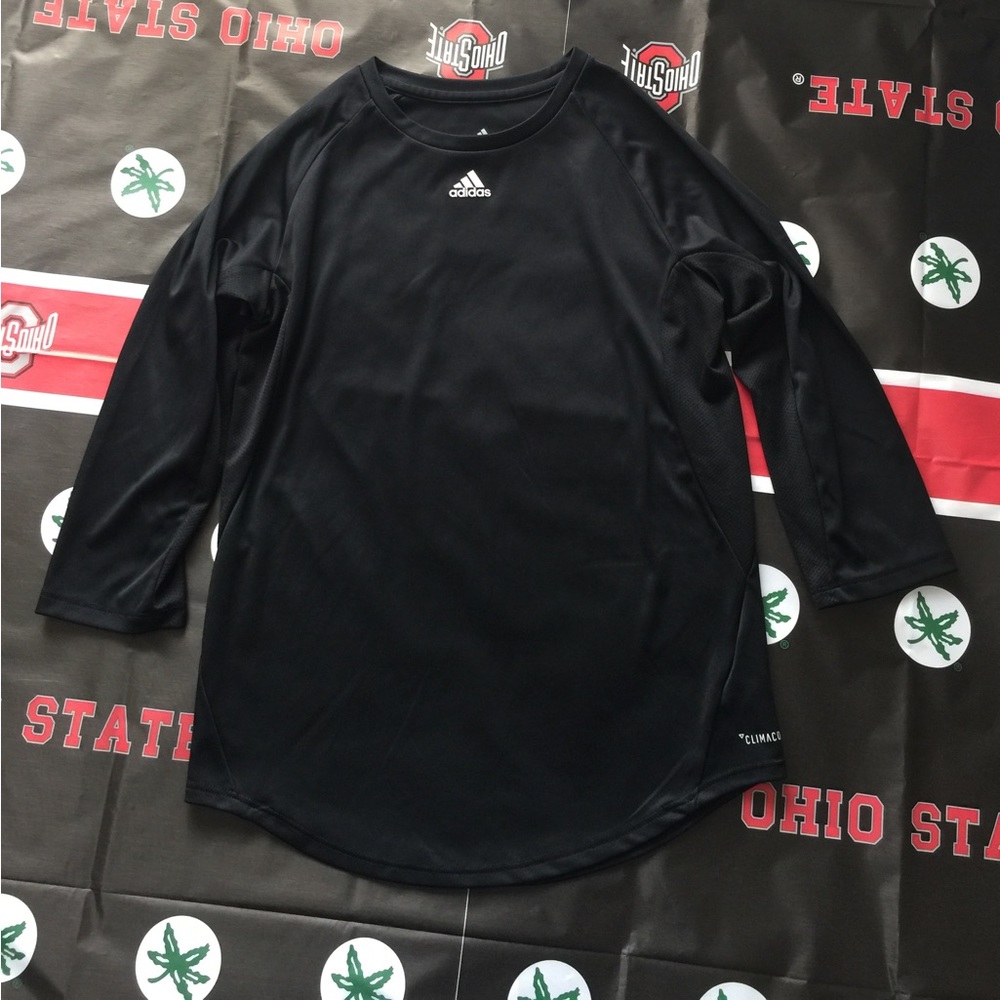 ADIDAS Climacool Boys Youth Pullover Long Sleeve Black Size Large